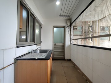 Kitchen in 3 BHK Apartment at Bearys Lakeside Habitat, Sahakara Nagar – for Rent