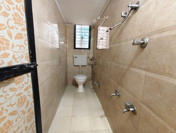 Bathroom in 4 BHK Apartment at Cosmos Hills, Pokhran Road No One – for Rent