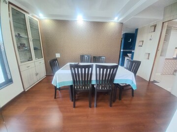 Living Room in 4 BHK Apartment at Cosmos Hills, Pokhran Road No One – for Rent