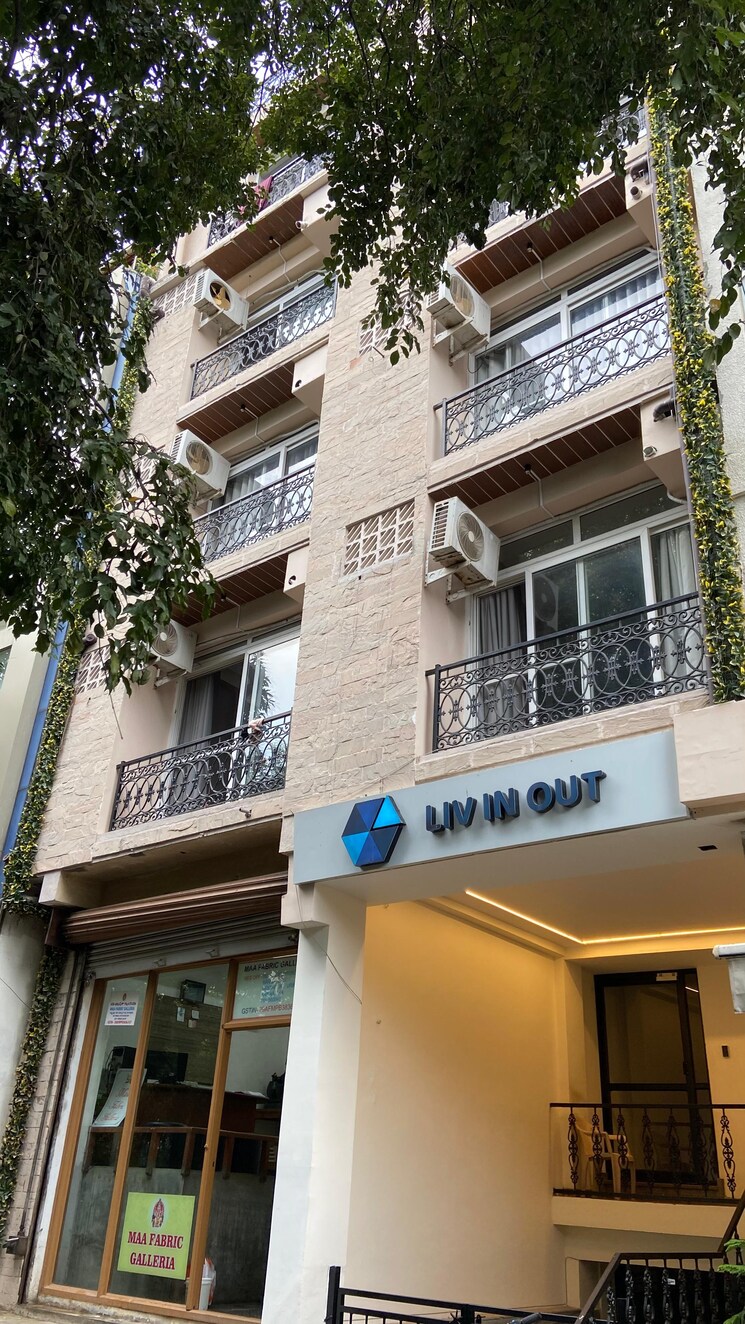 Exterior View, mg road Studio 400 Sq.Ft. Builder Floor In Mg Road Bangalore 9104043