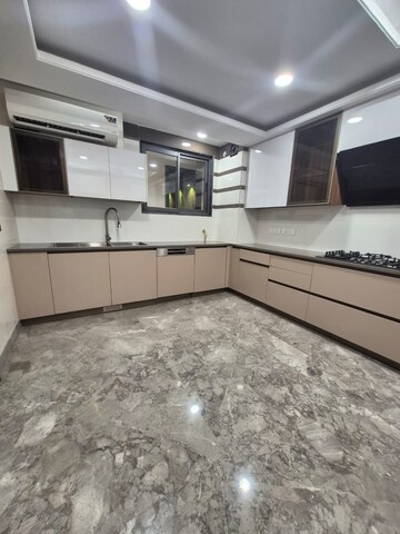 Kitchen in 4 BHK Builder Floor at Boutique Residential Apartment, Greater Kailash I – for Rent