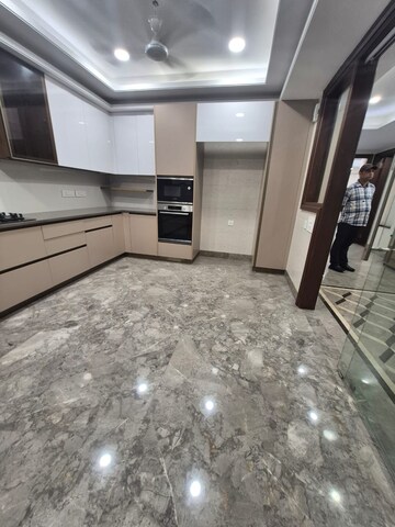 Kitchen in 4 BHK Builder Floor at Boutique Residential Apartment, Greater Kailash I – for Rent
