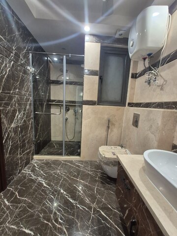 Attached Bathroom in 4 BHK Builder Floor at Boutique Residential Apartment, Greater Kailash I – for Rent
