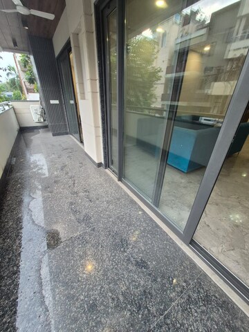 Balcony in 4 BHK Builder Floor at Boutique Residential Apartment, Greater Kailash I – for Rent