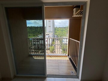 Balcony in 3 BHK Apartment at Godrej Green Vistas, Mahalunge – for Rent