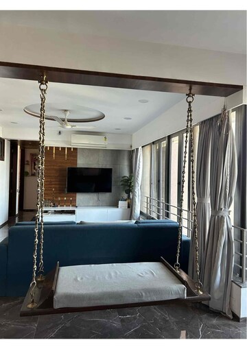 Kitchen in 3 BHK Apartment at Thaltej – for Rent