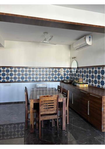Kitchen in 3 BHK Apartment at Thaltej – for Rent
