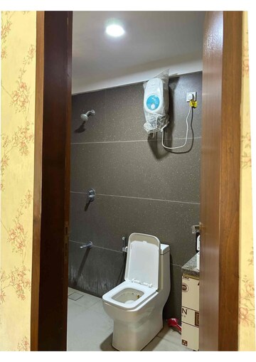 Bathroom in 3 BHK Apartment at Thaltej – for Rent