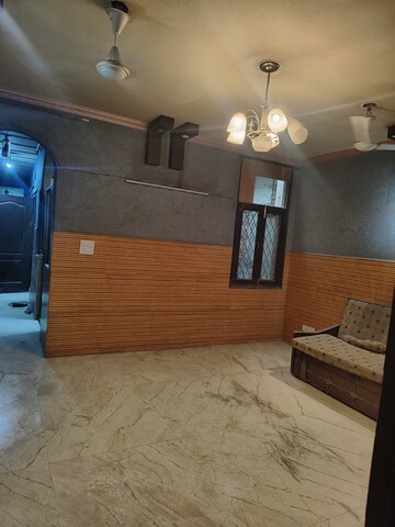Living Room in 3 BHK Builder Floor at Malviya Nagar – for Rent