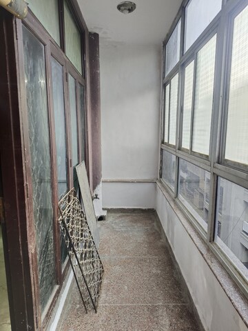 Balcony in 3 BHK Builder Floor at Malviya Nagar – for Rent