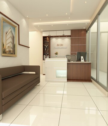 Living Room in  Office Space at V Times Square, Cbd Belapur Sector 15 – for Rent