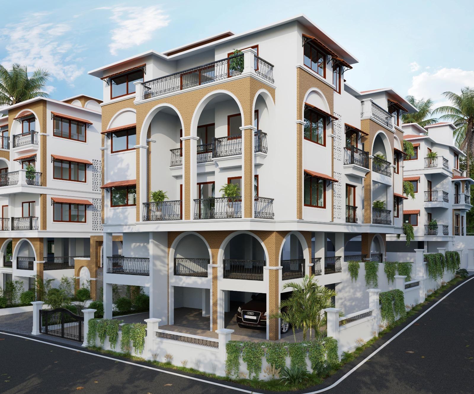 3 BHK Villa For Sale in Porvorim Apartments