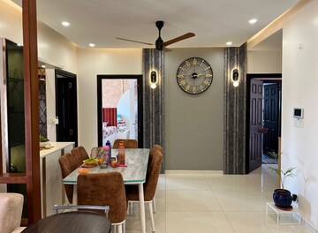 Living Room in 3 BHK Apartment at Sobha Palm Courts, Kogilu – for Rent
