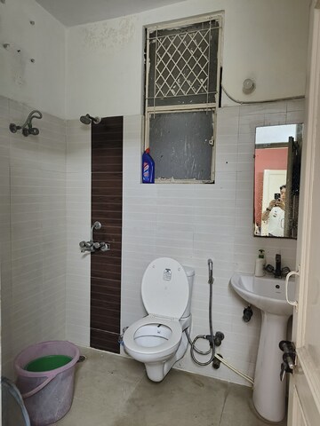 Bathroom in 2 BHK Builder Floor at Khirki Extension – for Rent