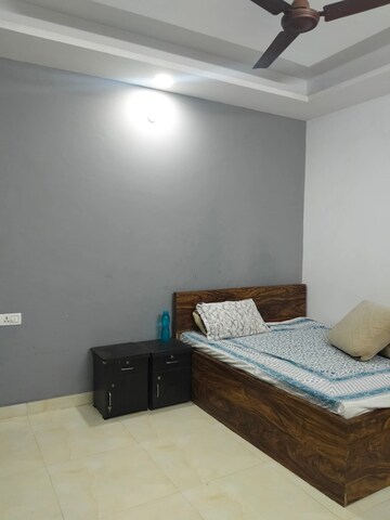 Bedroom in 3 BHK Builder Floor at Freedom Fighters Enclave – for Rent