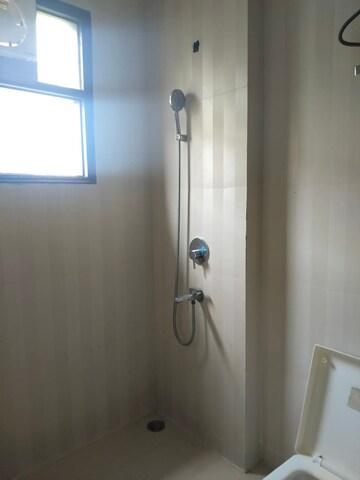 Bathroom in 3 BHK Builder Floor at Freedom Fighters Enclave – for Rent