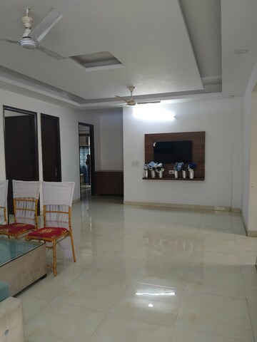 Living Room in 3 BHK Builder Floor at Freedom Fighters Enclave – for Rent
