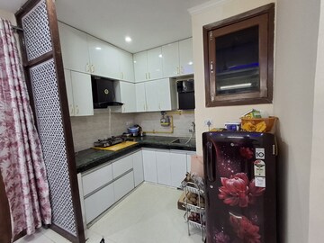 Kitchen in 2 BHK Builder Floor at Chattarpur – for Rent