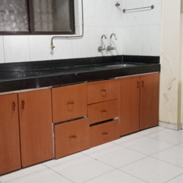 Kitchen in 1 BHK Apartment at K Raheja Gardens, Netaji Nagar – for Rent