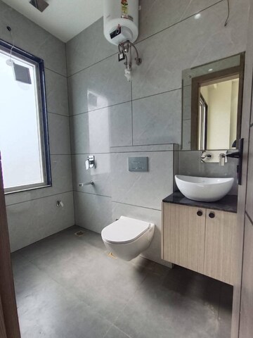 Bathroom in 2 BHK Builder Floor at Chattarpur – for Rent
