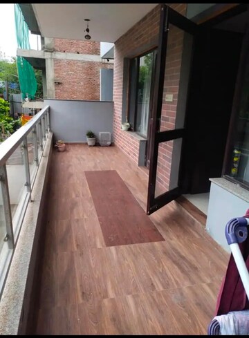 Balcony in 2 BHK Builder Floor at Chattarpur – for Rent