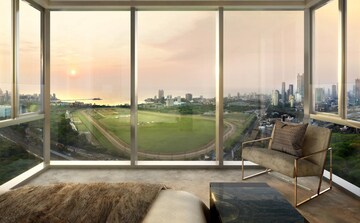 Balcony in 3 BHK Apartment at Piramal Mahalaxmi, Mahalaxmi – for Rent