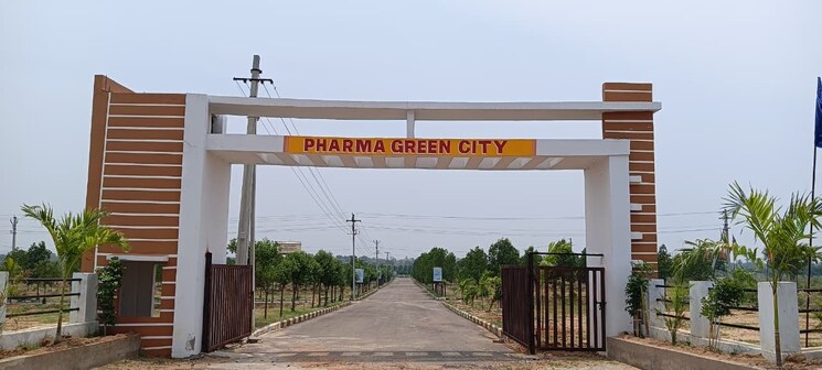 Exterior View, pharma-green-city  183 Sq.Yd. Plot In Yacharam Hyderabad 9104447