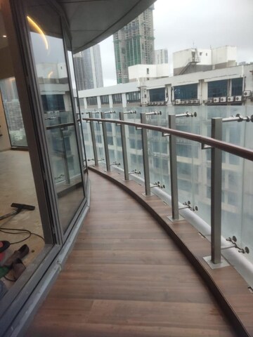 Balcony in 4 BHK Apartment at Lodha World View, Worli – for Rent