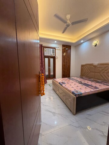 Bedroom in 1 BHK Builder Floor at Freedom Fighters Enclave – for Rent