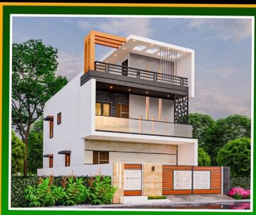 3 BHK Villa – Exterior View View at Bagayam - for Sale