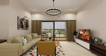 Living Room in 3.5 BHK Apartment at Brigade Atmosphere, Devanahalli – for Sale
