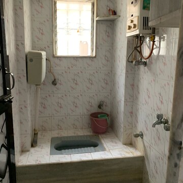 Bathroom in 1 BHK Apartment at Gayatri CHS Borivali, Mhatre Wadi – for Rent