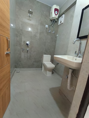 Bathroom in 3 BHK Apartment at Anuradha Apartments CGHS, Paschim Vihar – for Rent