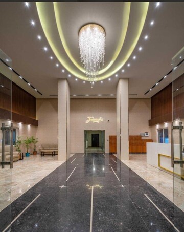 Building Lobby in 3 BHK Apartment at Vajra Jasmine County, Gachibowli – for Rent