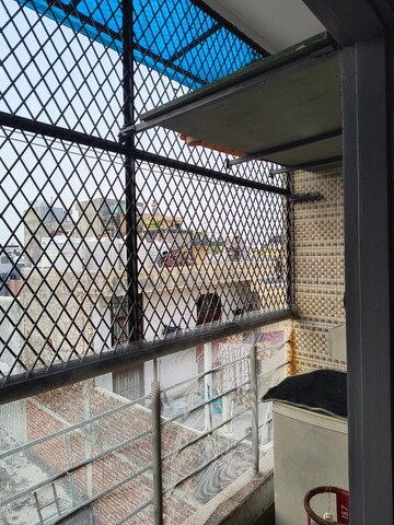 Balcony in 3 BHK Builder Floor at Mahavir Enclave 1 – for Rent