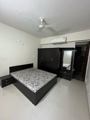 Bedroom in 3 BHK Apartment at Aaryan Embassy, Ambli – for Rent