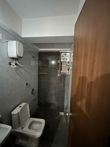 Bathroom in 3 BHK Apartment at Aaryan Embassy, Ambli – for Rent