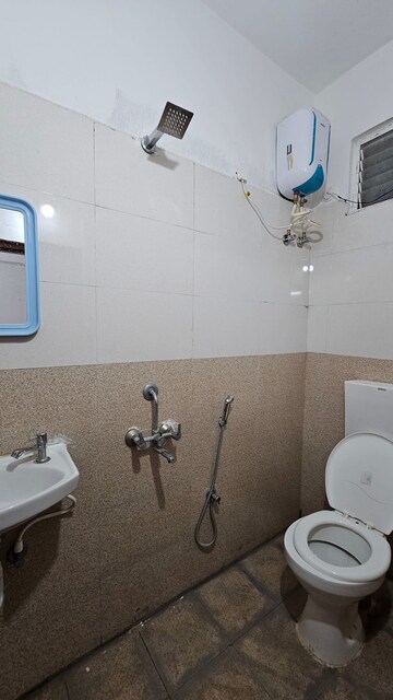 Bathroom in 2 BHK Apartment at Ten Madhapur, Madhapur – for Rent