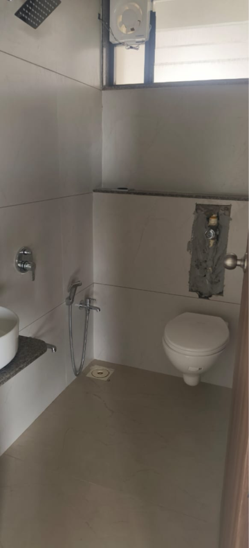 Bathroom in 3 BHK Apartment at Sola – for Rent