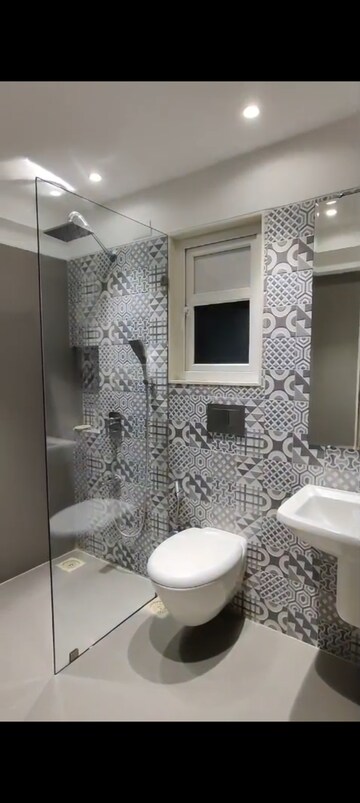 Bathroom in 2 BHK Apartment at Bandra East – for Rent