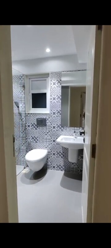 Bathroom in 2 BHK Apartment at Bandra East – for Rent
