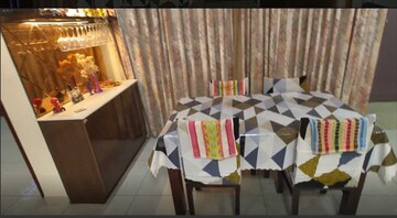 Dining area in 2.5 BHK Apartment at Prestige High Fields, Gachibowli – for Rent