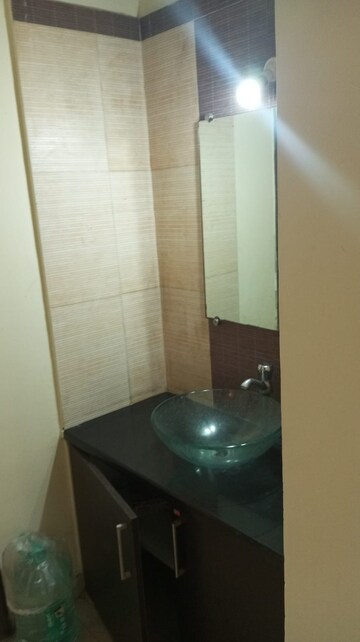 Bathroom in 2 BHK Apartment at Akashganga Complex Kavesar, Kavesar – for Rent
