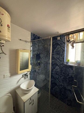 Bathroom in 3 BHK Apartment at Sector 9 Dwarka – for Rent