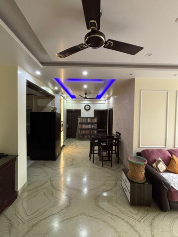 Living Room in 3 BHK Apartment at Sector 9 Dwarka – for Rent