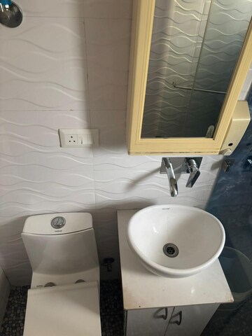 Bathroom in 3 BHK Apartment at Sector 9 Dwarka – for Rent