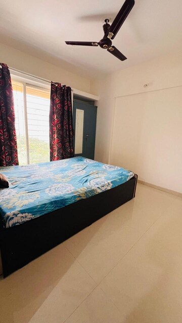 Bedroom in 3 BHK Apartment at NSG Royal One, Pimple Nilakh – for Rent