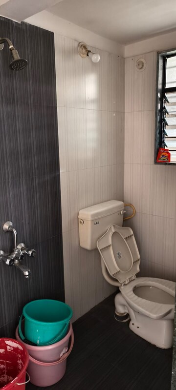 Bathroom in 3 BHK Apartment at NSG Royal One, Pimple Nilakh – for Rent