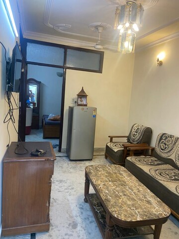 Living Room in 1 BHK Builder Floor at Kalkaji – for Rent
