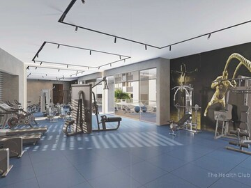 Gym in 3 BHK Apartment at Goyal Riviera Aspire, Shela – for Sale